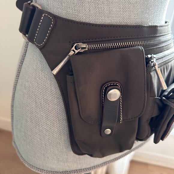 Vintage Roots Crossbody Fanny Pack - Brown - Picture 3 of 13